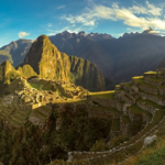 Machu Picchu at sunset